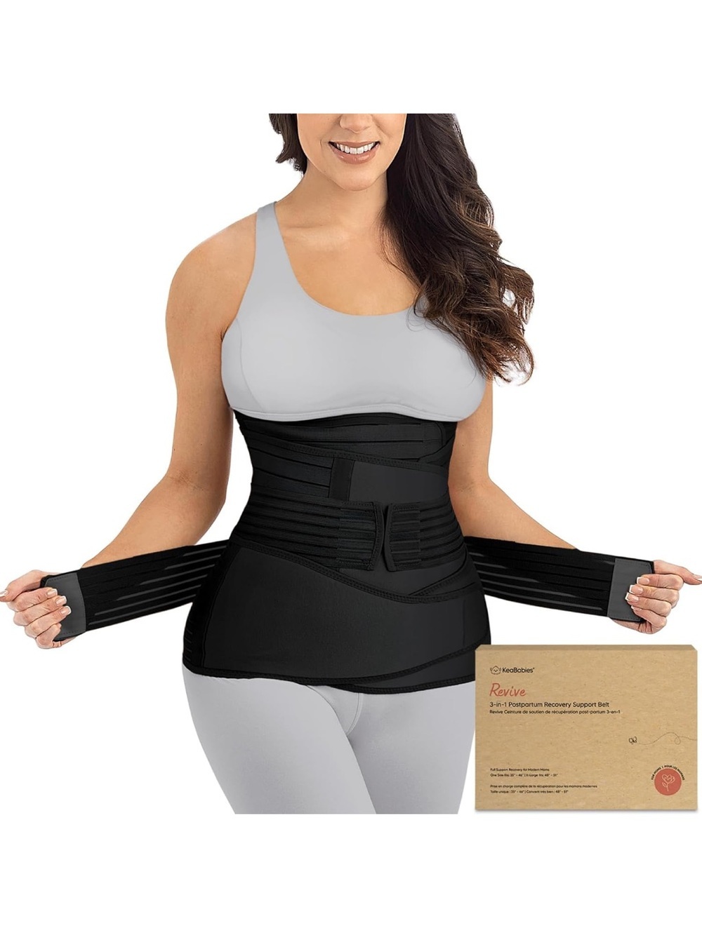 3 in 1 Postpartum Belly Support Recovery Wrap – Postpartum Belly Band 1469/lb-1